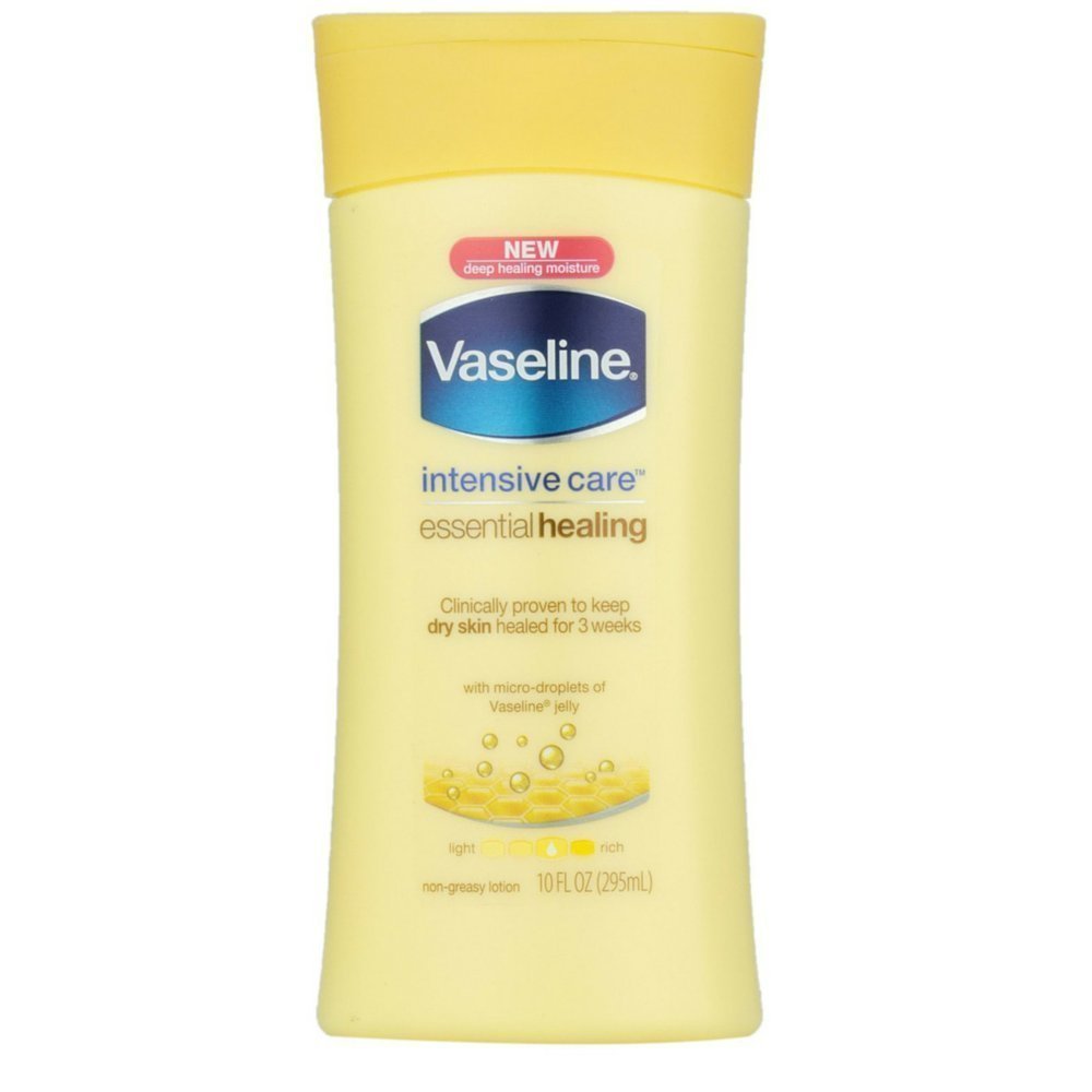 Vaseline Intensive Care Essential Healing Lotion, 10 Oz, Pack Of 6 - Moisturizing Skin Care