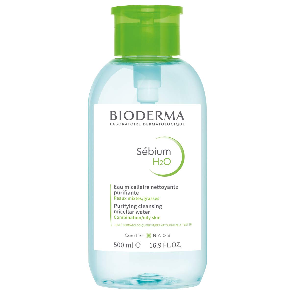 Bioderma Sébium H2O Micellar Water For Oily Skin, 17 Fl Oz - Cleansing & Make-Up