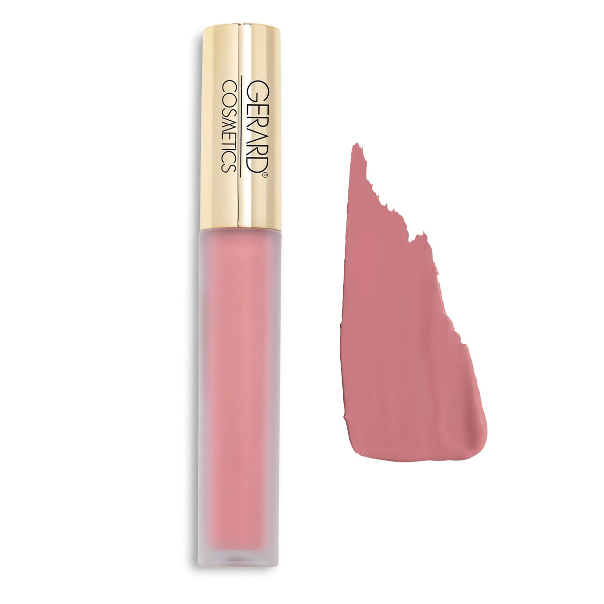 Gerard Cosmetics Hydramatte Liquid Lipstick - Mile High, Pink Nude, Long Lasting Matte Color