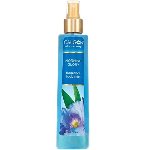 Calgon Morning Glory Fragrance Body Mist - 8 oz Pack of 3 - Refreshing Body Spray for All-Day Scent and Hydration