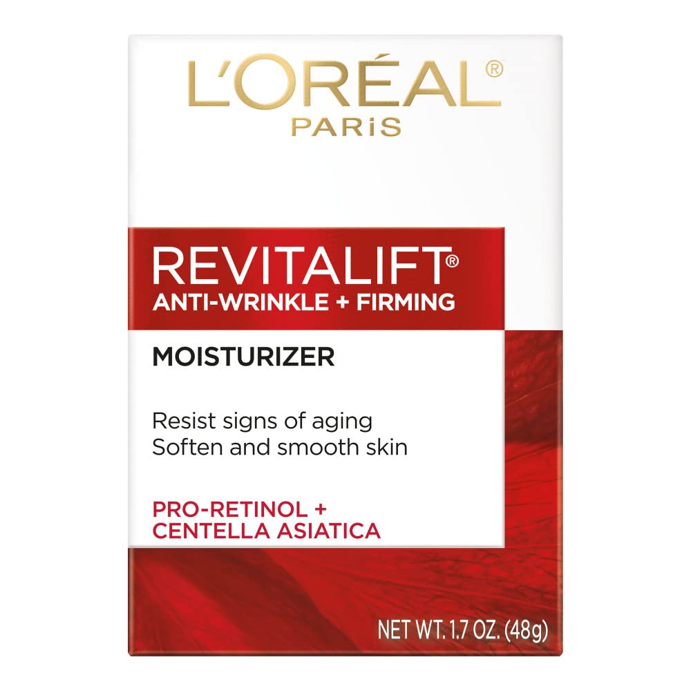 L'Oreal Paris Revitalift Advanced Face & Neck Cream, 1.7 Oz - Anti-Aging Moisturizer