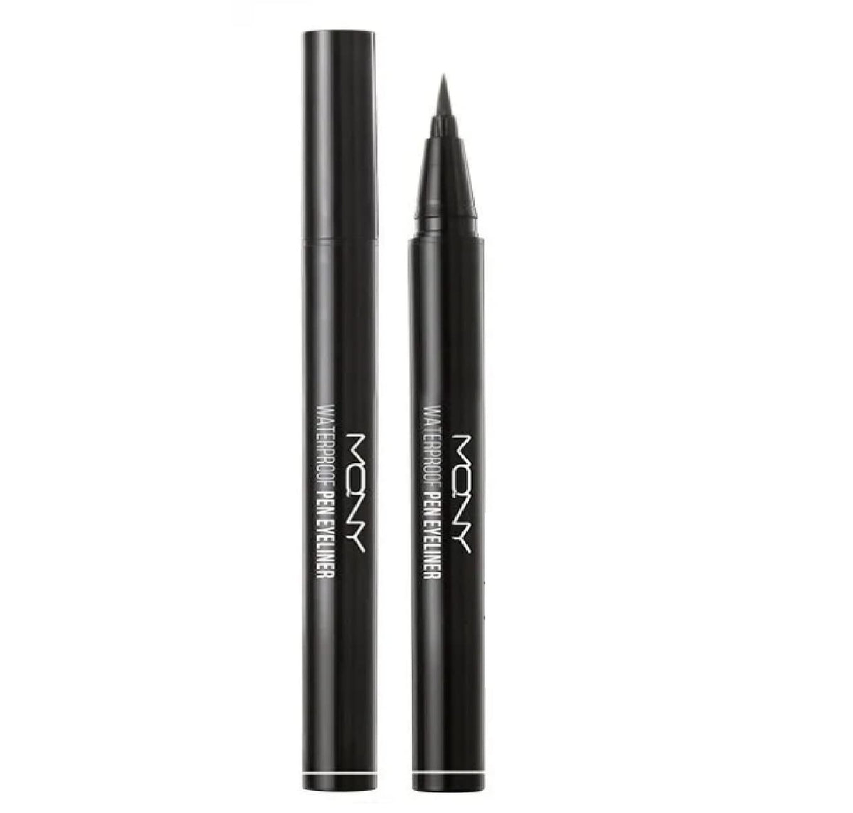 Mqny Macqueen Waterproof Pen Eyeliner - Deep Black, Long-Lasting, Smudge-Proof, 1 Count