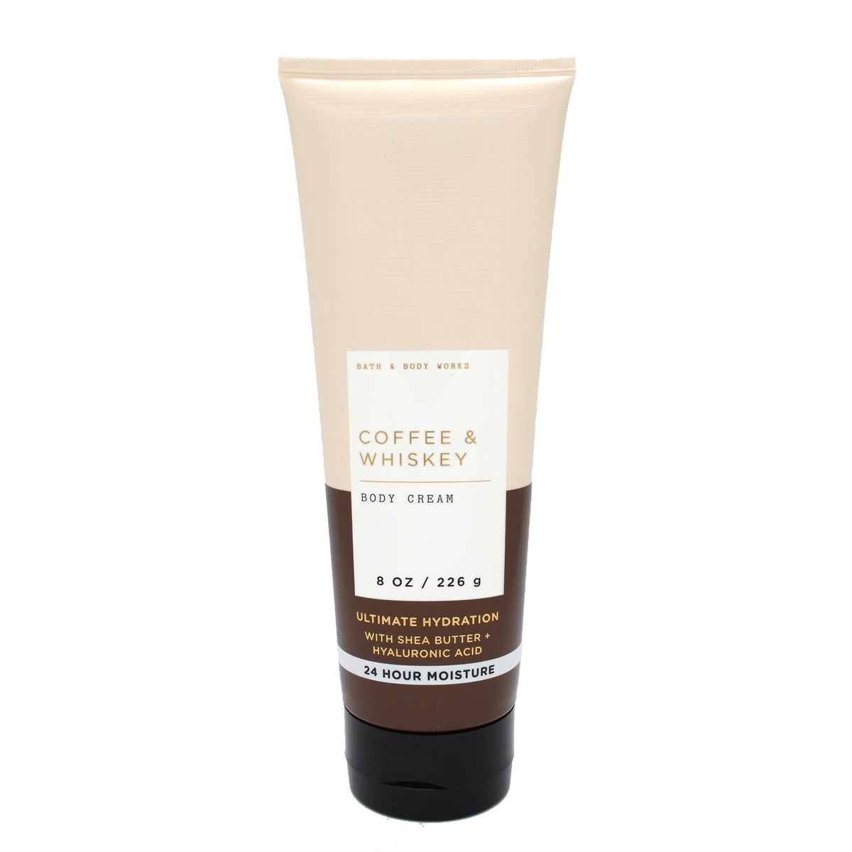 Myt Coffee & Whiskey Hydration Body Cream 8Oz With Shea Butter & Hyaluronic Acid - Ivory