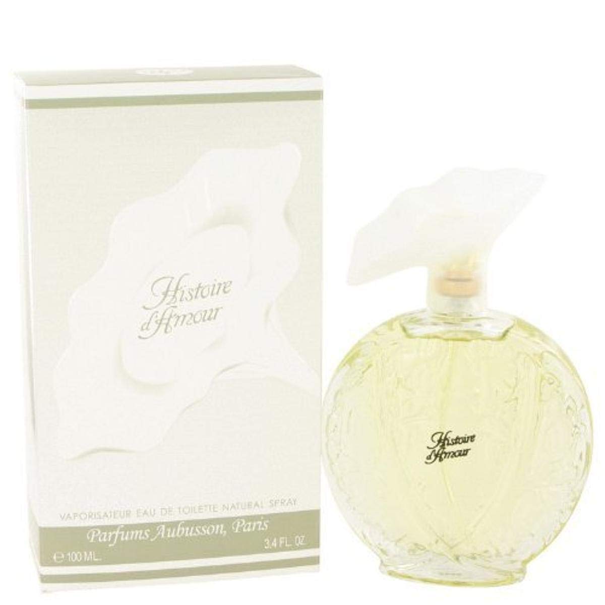 Histoire D'amour by Aubusson Women’s Eau De Toilette Spray 3.4 oz - Floral Fragrance for Her