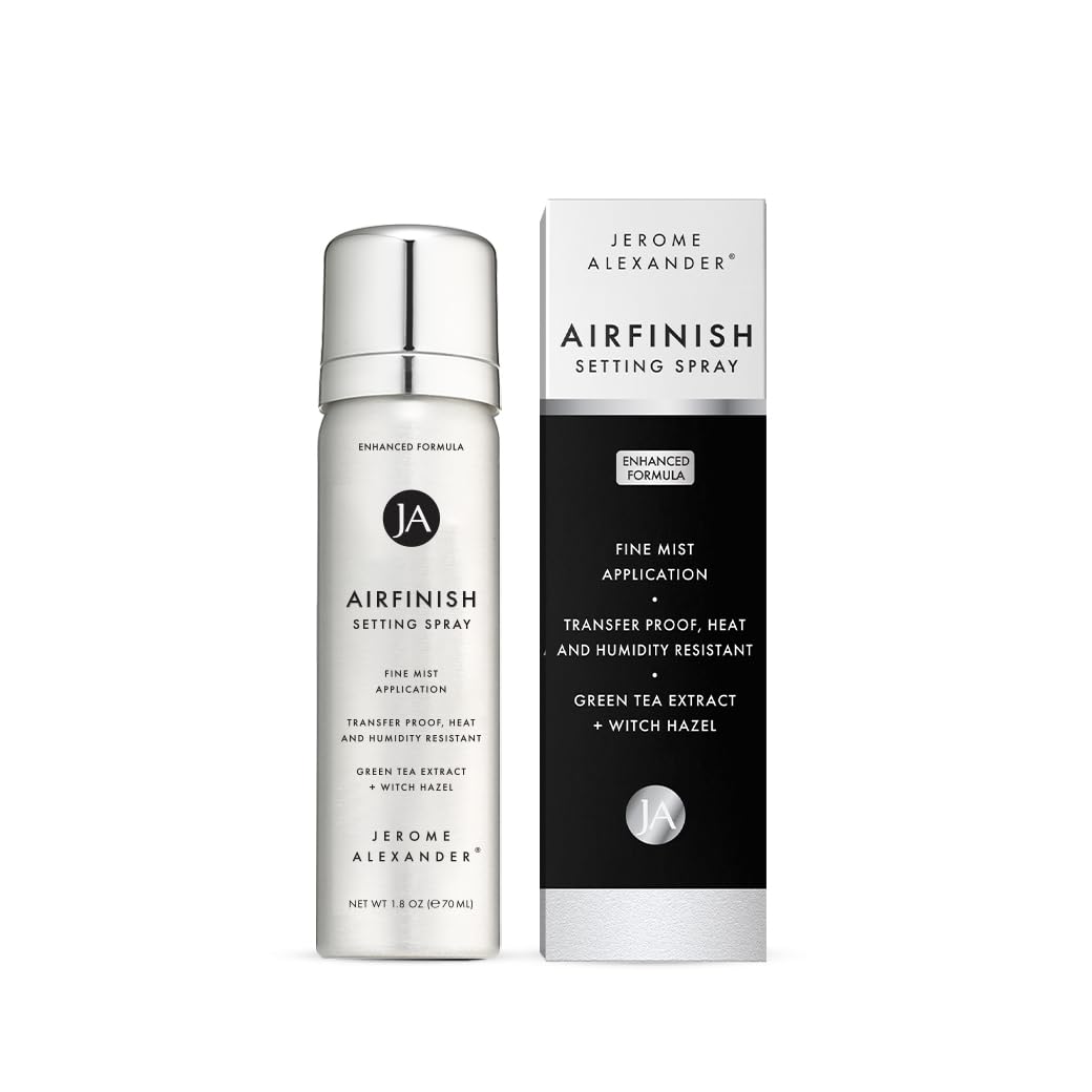 Jerome Alexander MagicMinerals AirFinish Setting Spray - Long-lasting, Weightless, Matte Coverage 1.8oz