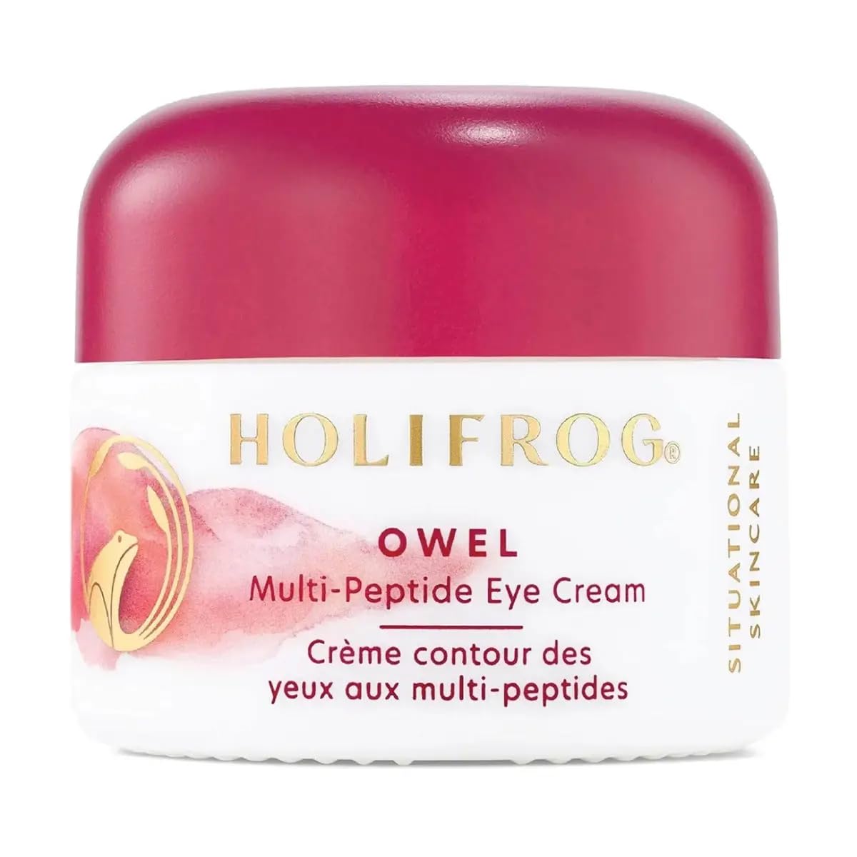 Holifrog Owel Multi Peptide Eye Cream 15Ml - Anti-Aging Hydration For Youthful Skin