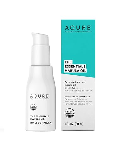 Acure Marula Oil - Lightweight Moisturizer For Skin & Hair - Usda Organic - 30 Ml