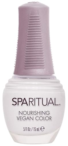 SpaRitual Vegan Nail Color - Higher Consciousness, 0.5 fl oz, One-Step Nail Polish