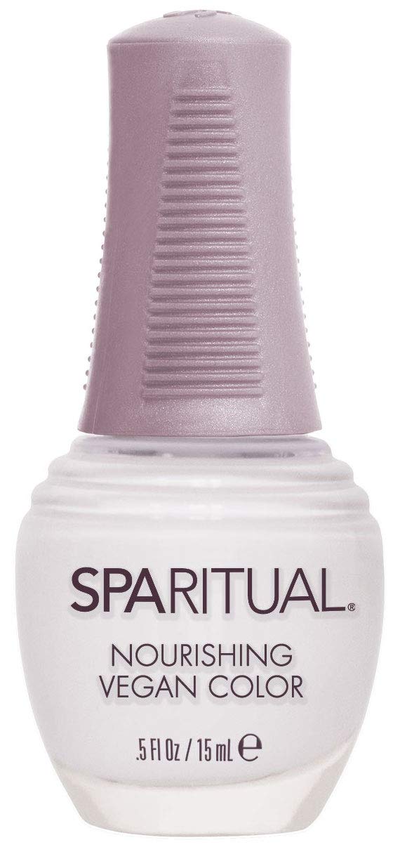 SpaRitual Nourishing Vegan Nail Color  Higher Consciousness 05 fl oz  OneStep Nail Polish Formula