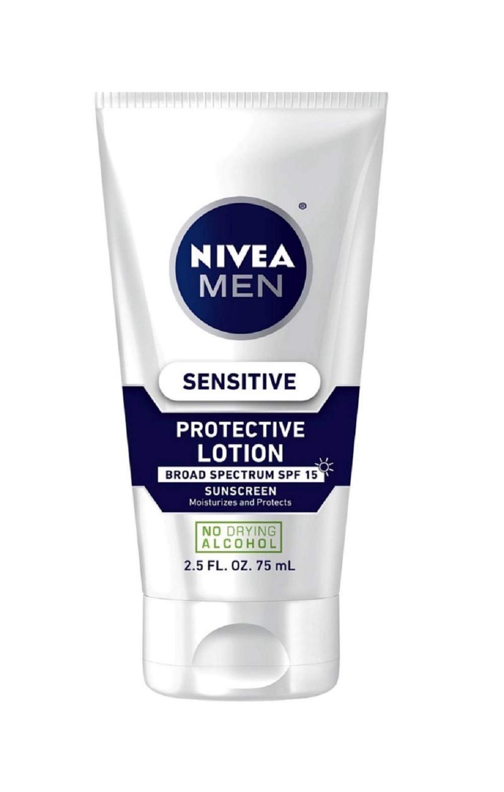 Nivea Men Sensitive Sunscreen Lotion Spf 15 - 2.5 Oz (Pack Of 3)