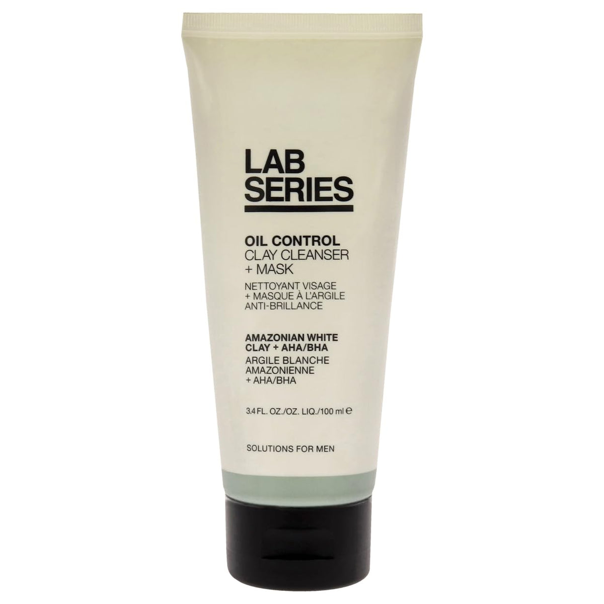 Oil Control Clay Cleanser Plus Mask by Lab Series for Men  34 oz Mask