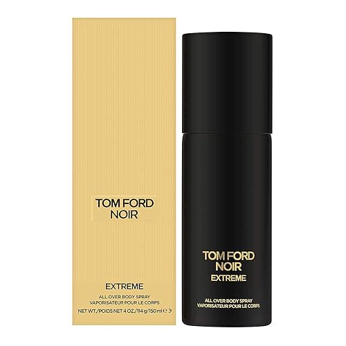 Tom Ford Noir Extreme All Over Body Spray 150 ml - Luxurious Fragrance for Men, Long-lasting Scent, Perfect for Daily Use