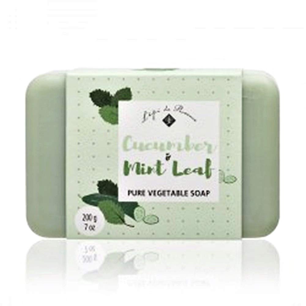 L'Epi De Provence Cucumber Mint Leaf Shea Butter Bath Soap - 7Oz (200G)