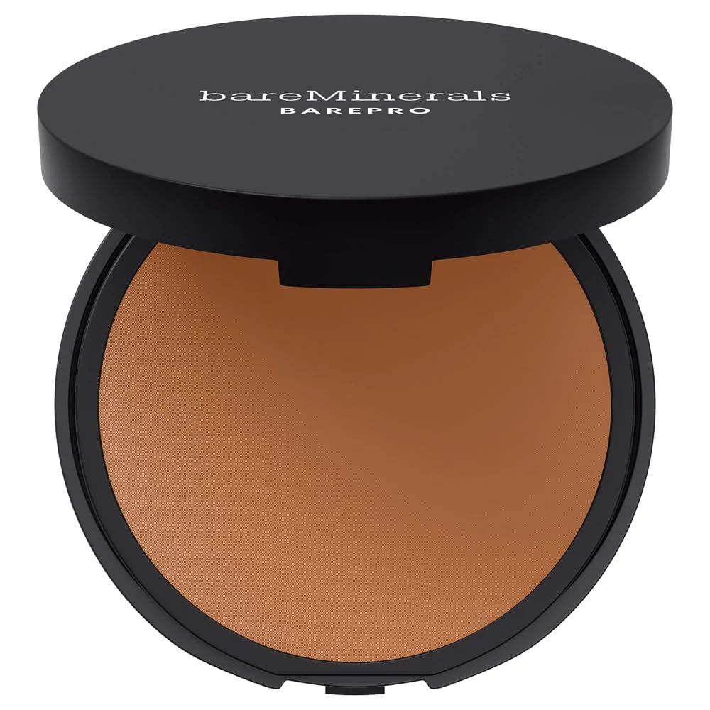 Bareminerals Barepro 16Hr Powder Foundation, Matte Full Coverage, Vegan, Fair 10 Cool, 0.28 Oz