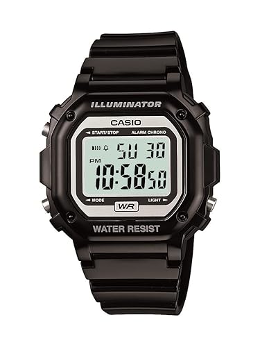 Casio F108Wh Men'S Digital Watch - Water Resistant, Led Light, Daily Alarm, 7 Year Battery