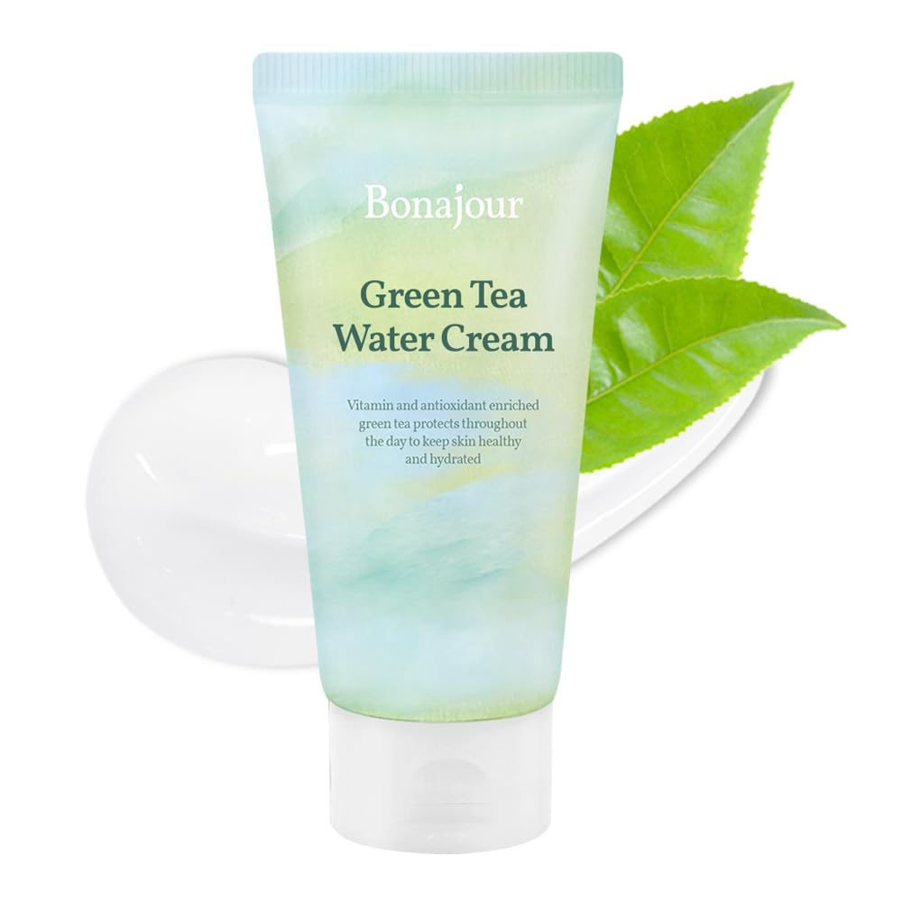 Bonajour Green Tea Water Bomb Moisturizing Gel Cream For Sensitive Skin, 3.38 Fl. Oz