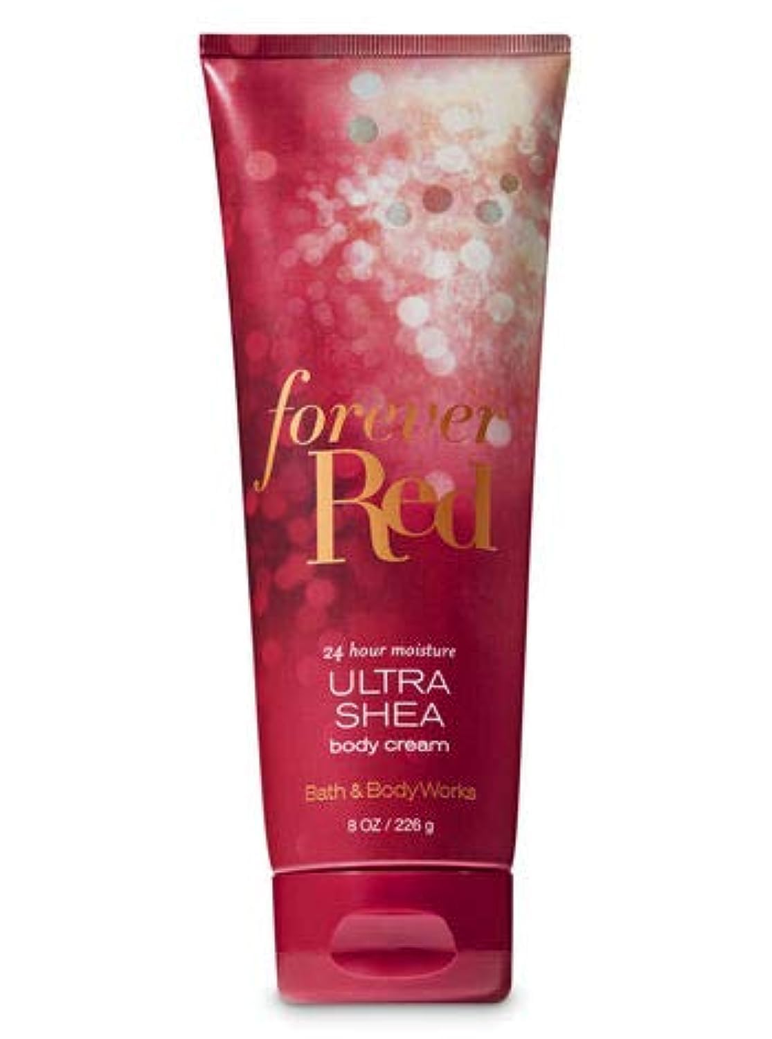 Bath & Body Works Forever Red Luxury Body Cream, 8 Ounce, Moisturizing Body Lotion