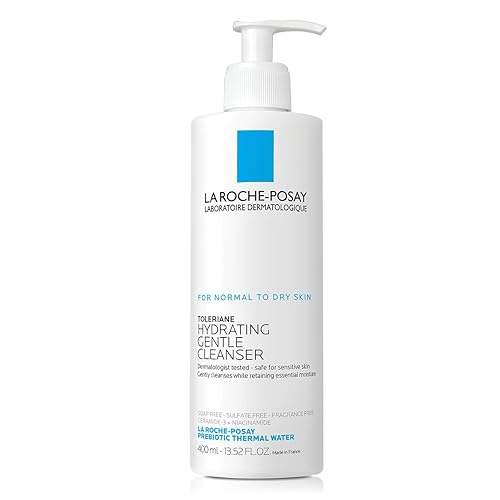 La Roche-Posay Toleriane Gentle Face Cleanser With Niacinamide & Ceramides, 13.52 Fl Oz