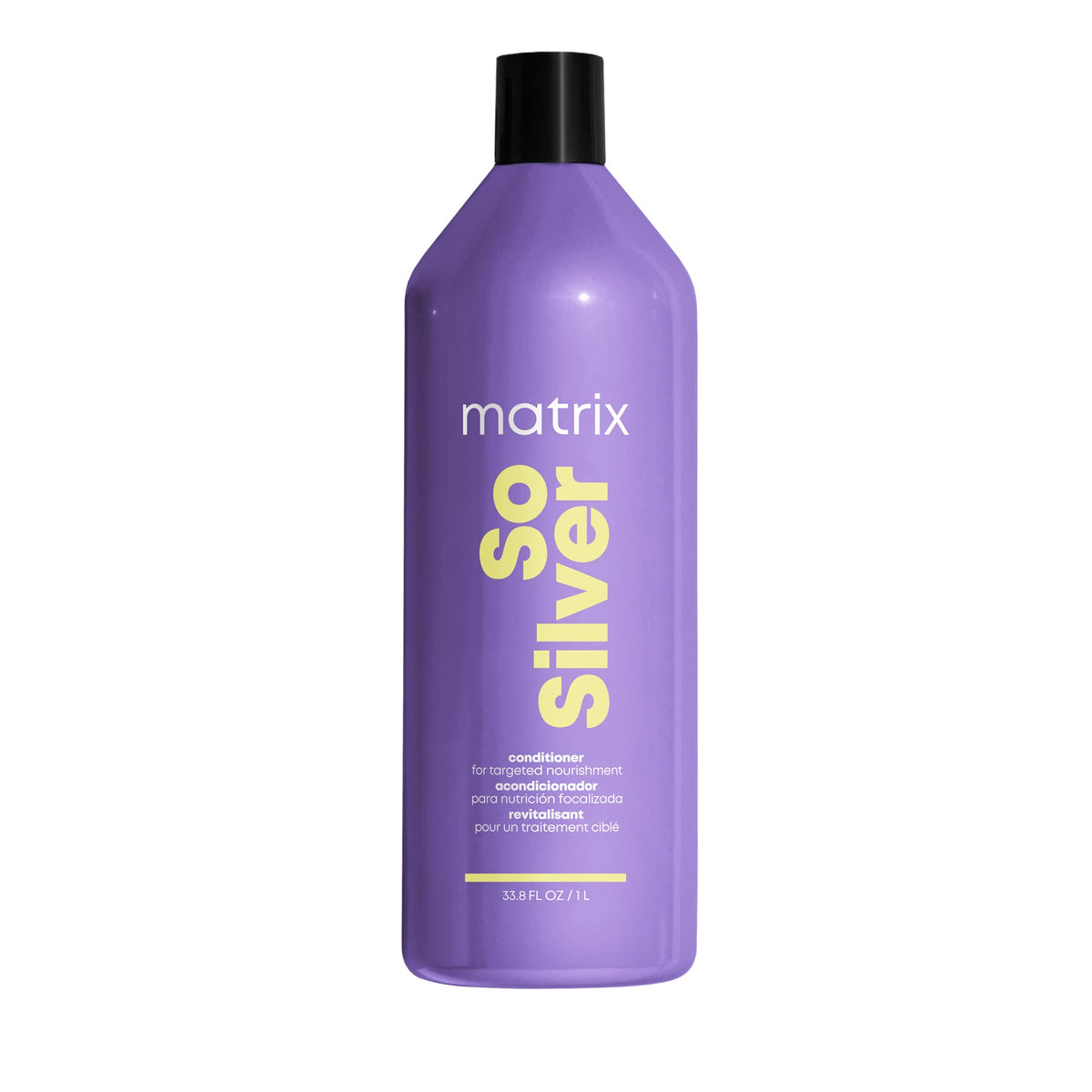 Matrix So Silver Conditioner - Hydrates Blonde & Silver Hair, Non-Color Depositing, 33.8 Fl Oz