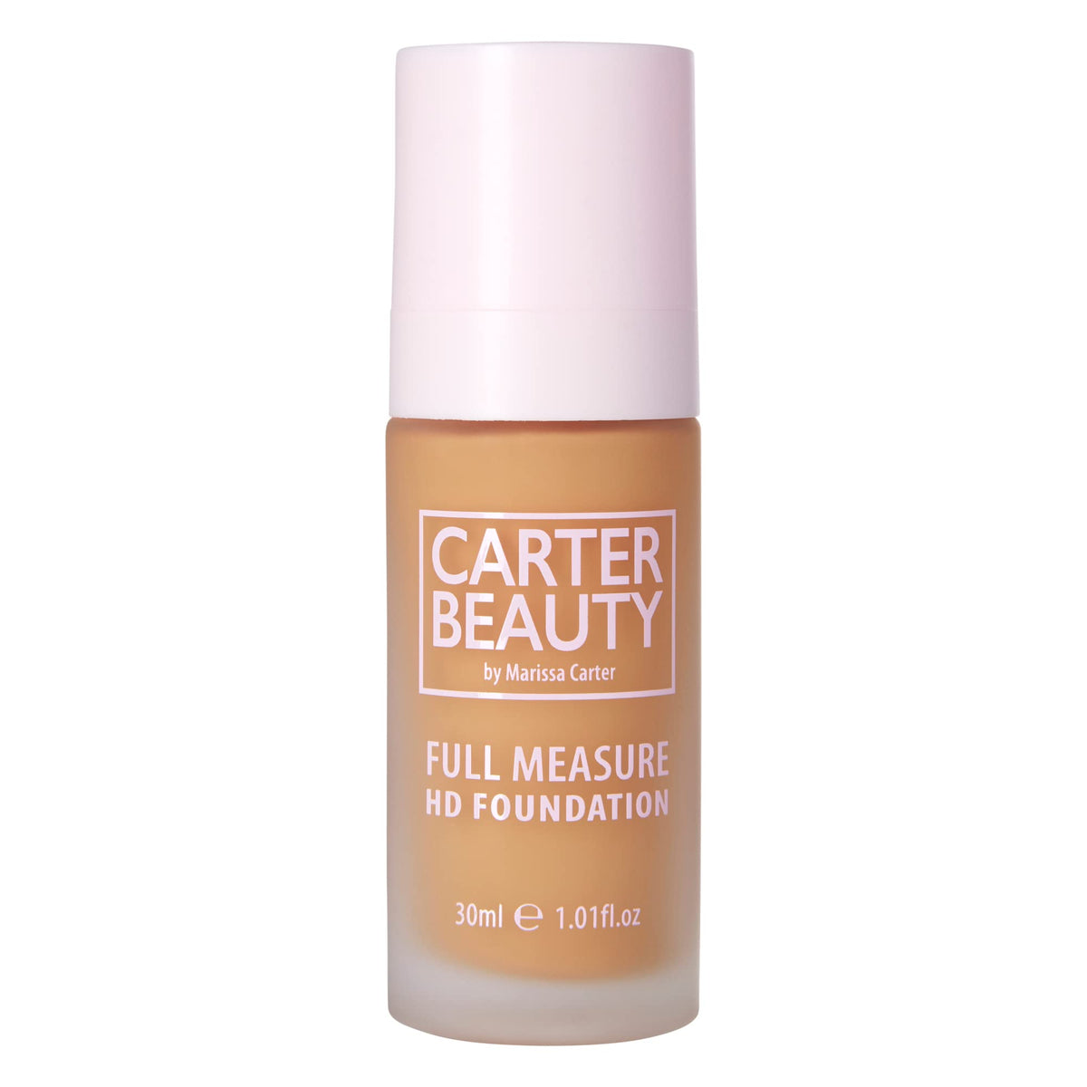 Carter Beauty Full Measure Hd Foundation - Lightweight Matte, Vegan, Sticky Toffee, 1.01 Oz