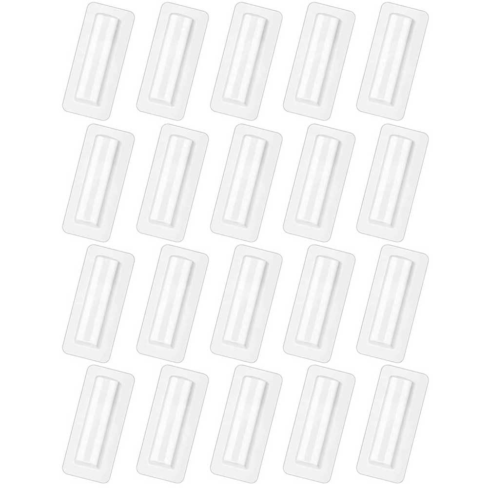 Teensery 20 Pcs Clear Plastic Money Card Holders With Double Side Tape For Diy Crafts