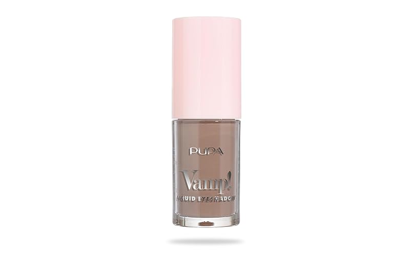 Pupa Milano Vamp! Liquid Eyeshadow 011 Mocha - Shimmer, Ultra-Adherent, Lightweight, 0.13 oz