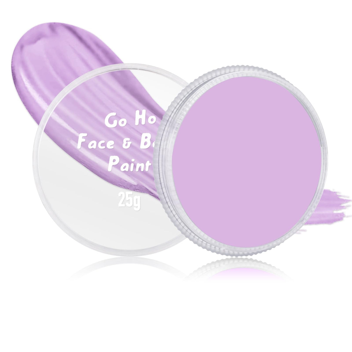 Go Ho Pastel Purple Face Paint - Washable Gel Makeup For Halloween, Cosplay & Festivals, 25G