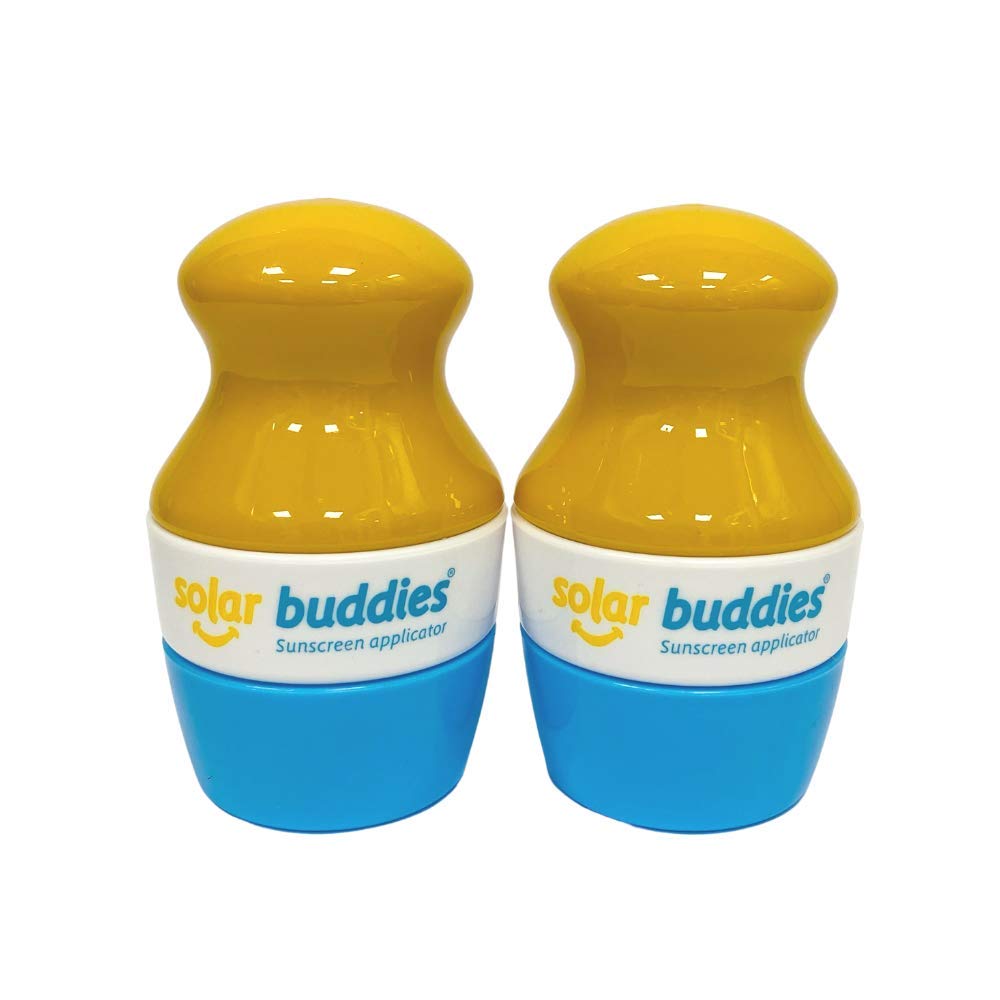 Solar Buddies Duo Bb Refillable Roll-On Sponge Applicator For Sunscreen & Lotions, 100Ml