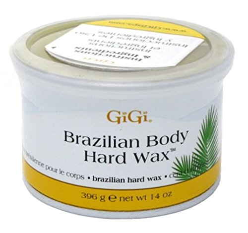 Gigi Brazilian Body Hard Wax, 14 Oz (3 Pack) - Smooth Waxing Solution For Silky Skin