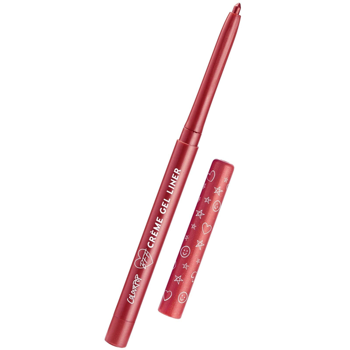 Colourpop Waterproof Eyeliner Pencil - Be My Bb Coppery Red, Metallic, Retractable, 1 Count