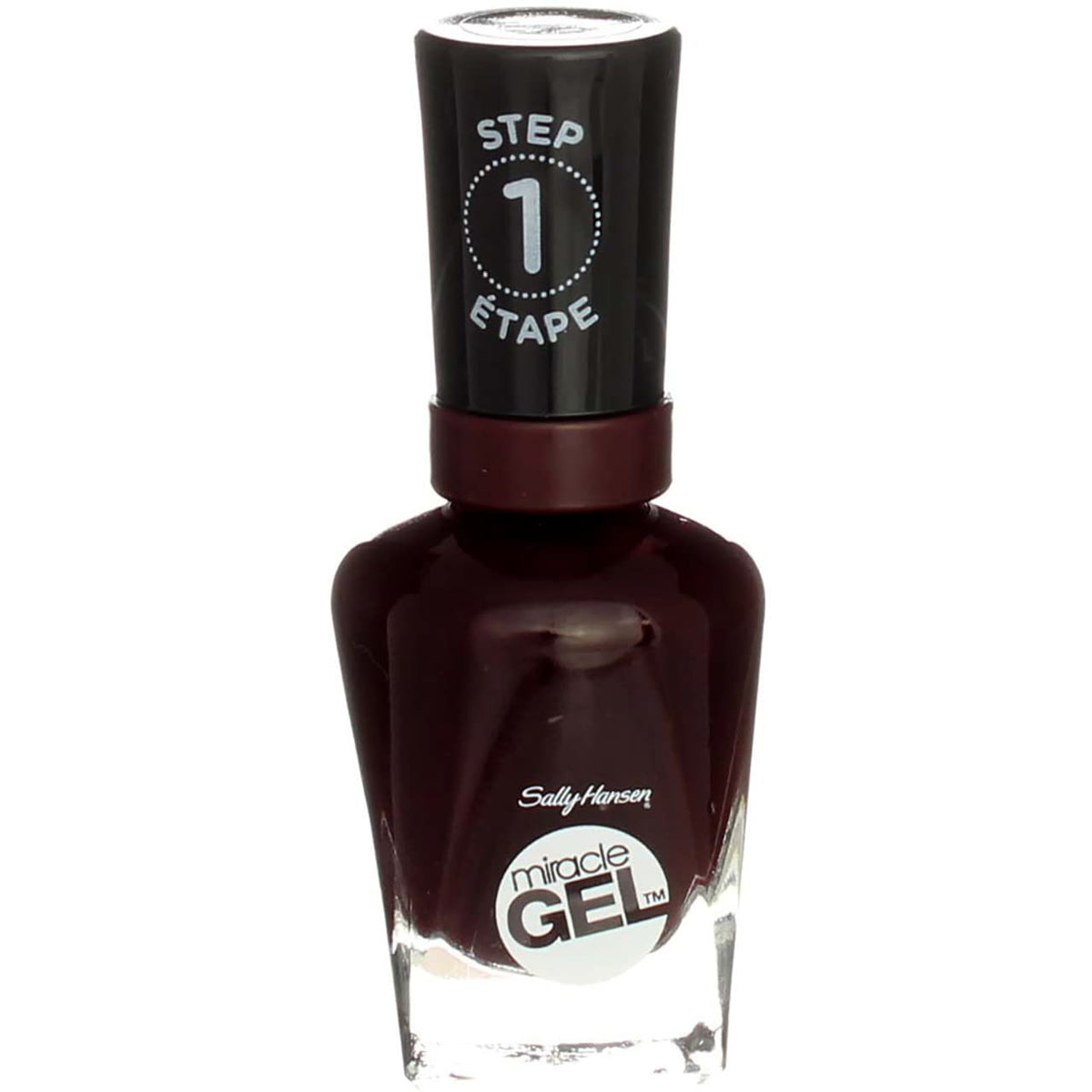 Sally Hansen Miracle Gel Wine Stk - 1 Count Nail Polish For Long-Lasting Color