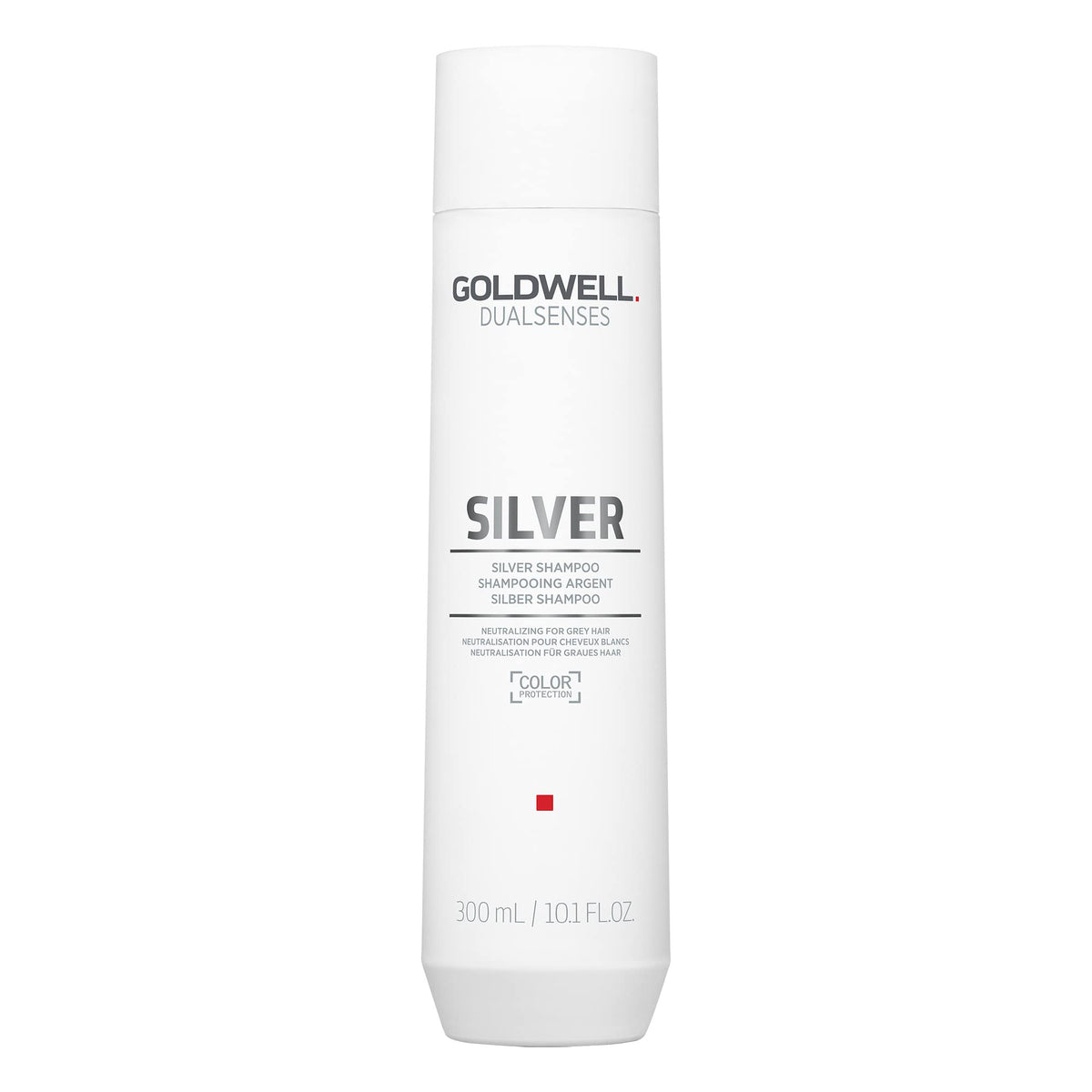 Goldwell Dualsenses Silver Shampoo 300mL - Brightens Gray Hair, Nourishes & Revitalizes