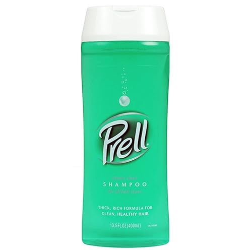 Prell Classic Clean Shampoo, Alcohol-Free, 13.5 Fl Oz, Pack Of 6 - Healthy & Shiny Hair