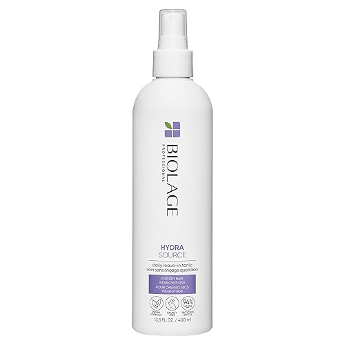 Biolage Hydra Source Daily Leave-In Tonic for Dry Hair | Moisturizes & Protects | 13.5 Fl Oz