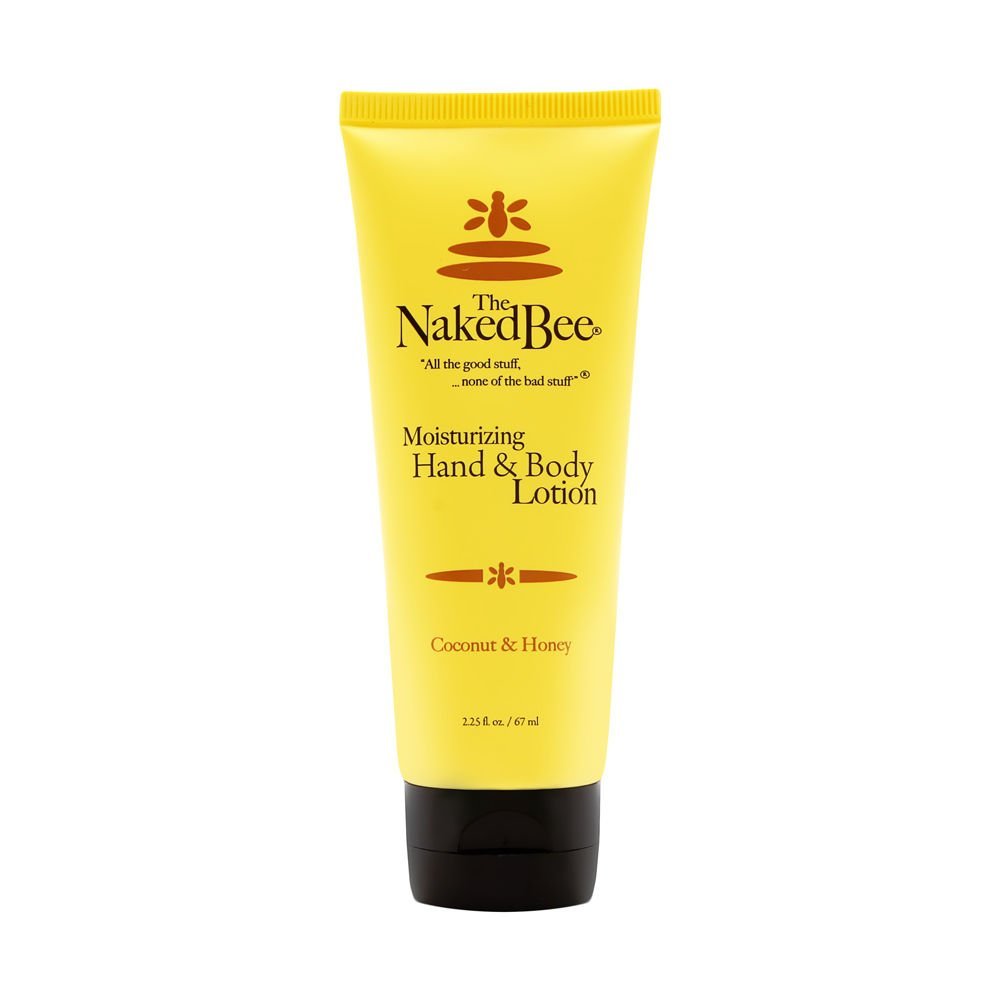 The Naked Bee Coconut & Honey Hand And Body Lotion - Moisturizer For Sensitive Skin, 2.25 Fl Oz