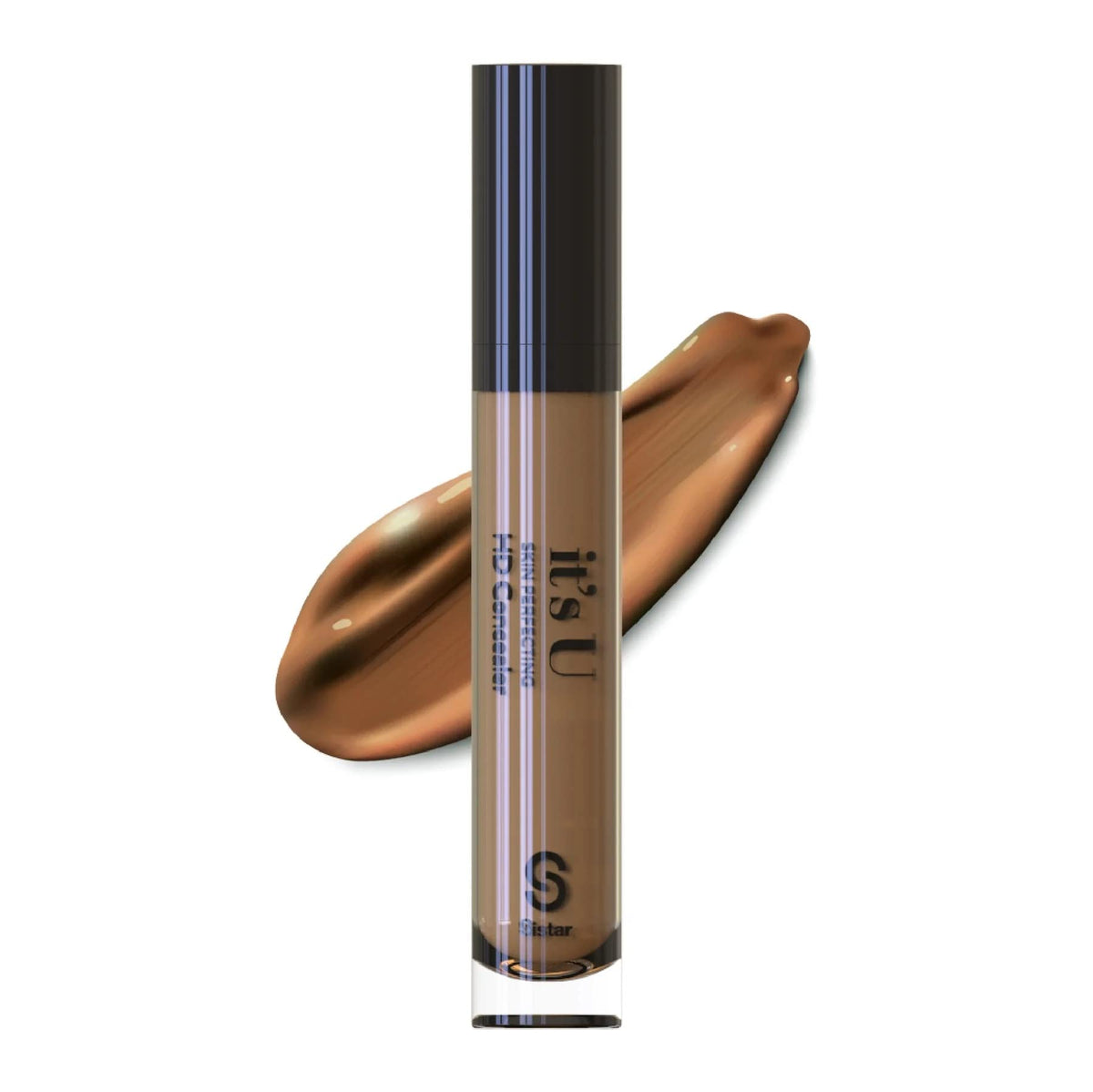 Sistar Hd Concealer - Full Coverage Lightweight Liquid Contour Makeup, Chocolate Chip, 5Ml