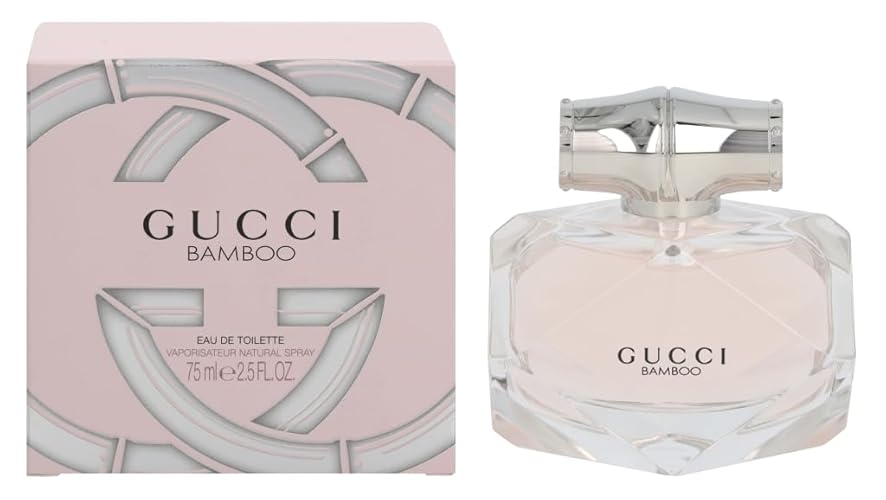 Gucci Bamboo Eau de Toilette Spray for Women, 2.5 oz - Floral Fragrance by Gucci, Long-lasting Perfume, Perfect Gift