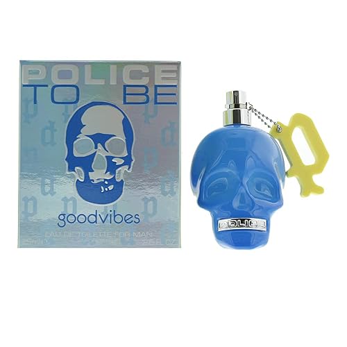 Police To Be Good Vibes for Men - 2.5 oz EDT Spray, Fresh & Invigorating Fragrance, Perfect for Daily Wear