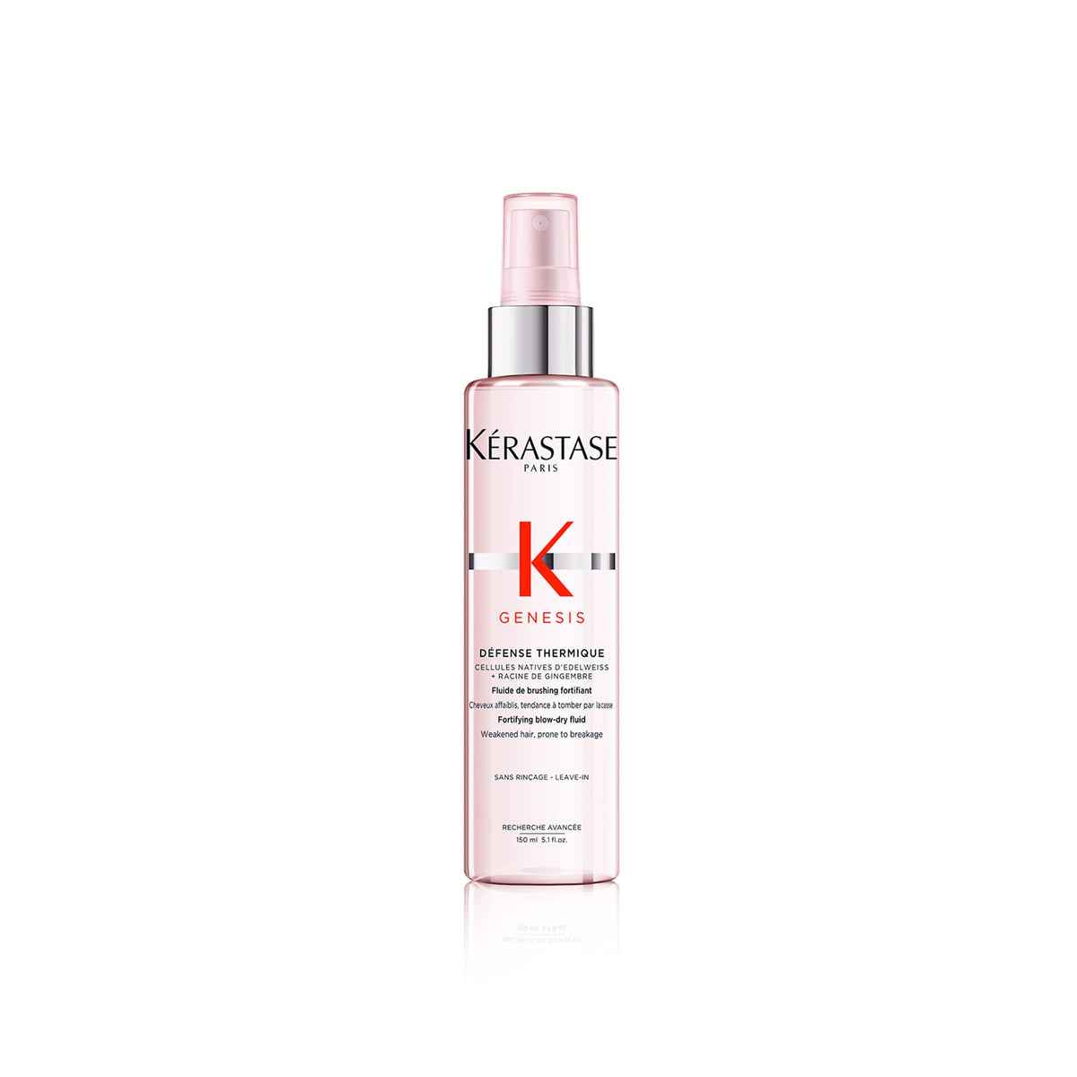 KERASTASE Genesis Heat Protectant Blow Dry Primer for Damaged Hair, 5.1 Fl Oz, Anti-Breakage