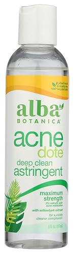 Alba Botanica Astringent Acnedote, 1 Count (Pack Of 12) - Acne Treatment Solution