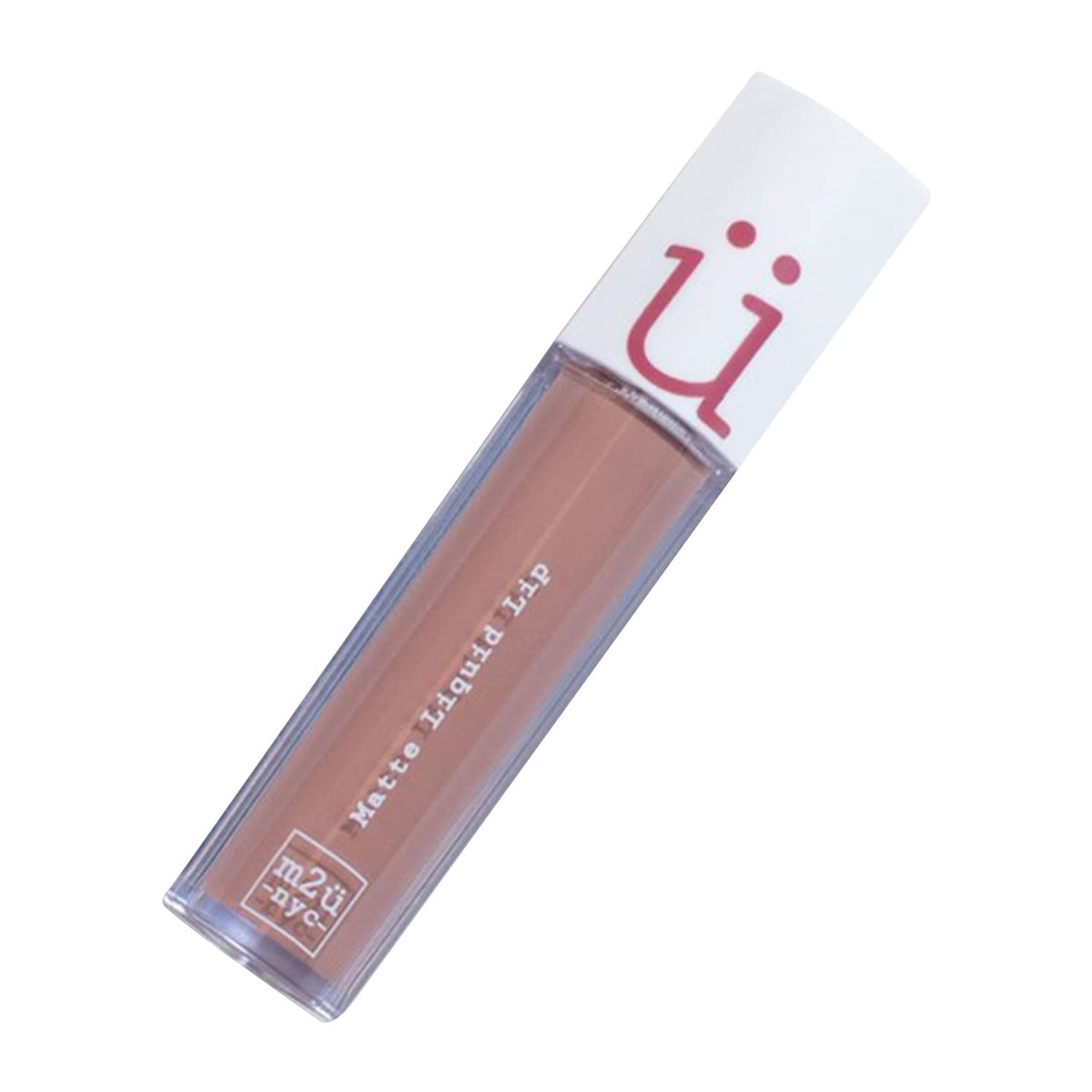 M2U Nyc Matte Liquid Lipstick - Long Lasting Nude Brown, High Impact Color, 0.21 Fl Oz