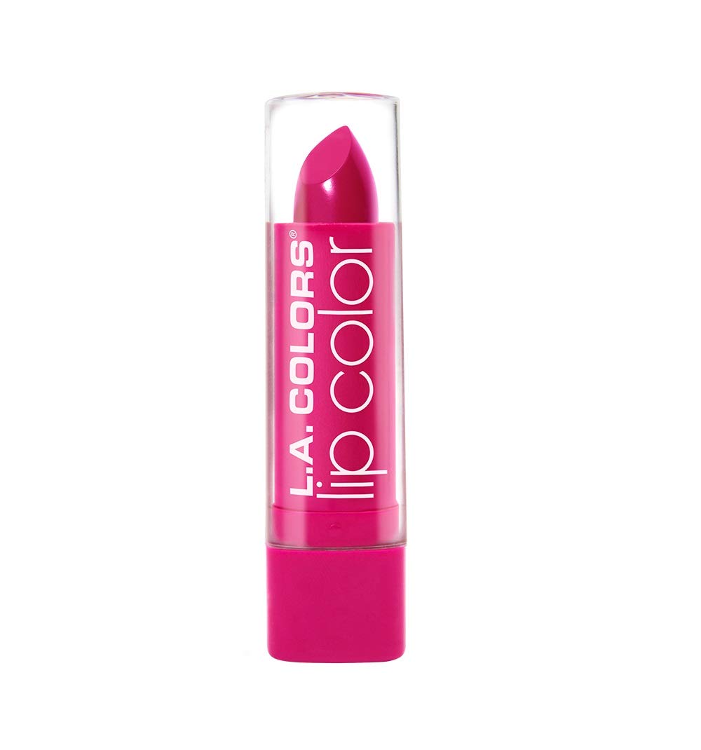 L.A. Colors Moisture Rich Lip Color - Hot Pink, 1 Oz Hydrating Lipstick