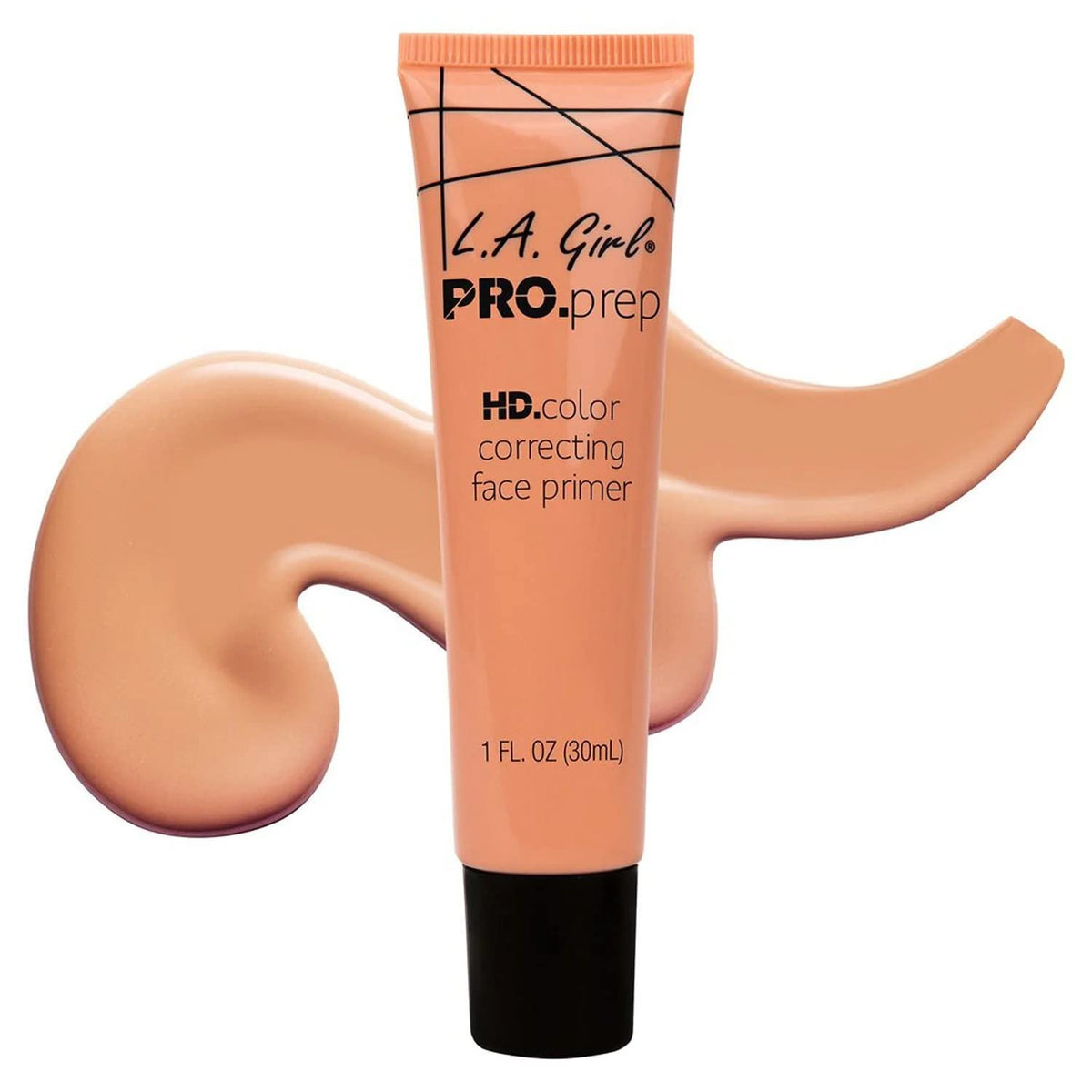 L.A. Girl Pro.Prep Correcting Primer - Orange, 0.18 Oz - Smooths & Preps Skin For Makeup