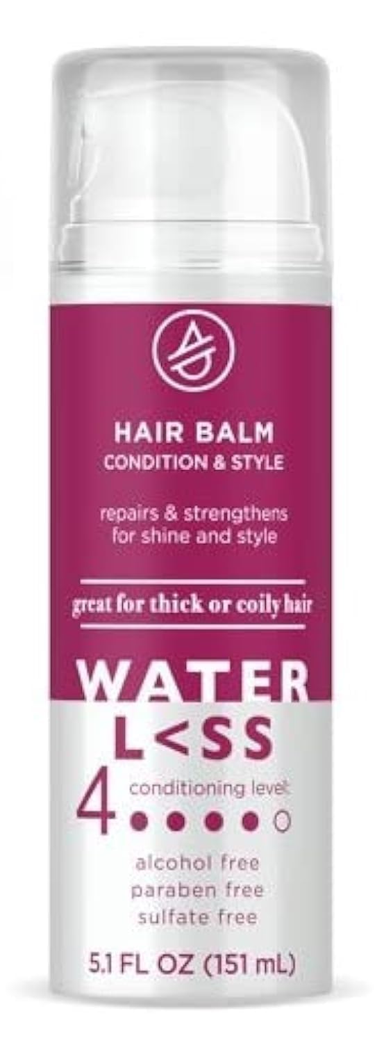 Waterless Hair Balm, Moisturizing & Strengthening Treatment, 5.1 Fl Oz (Pack Of 3)