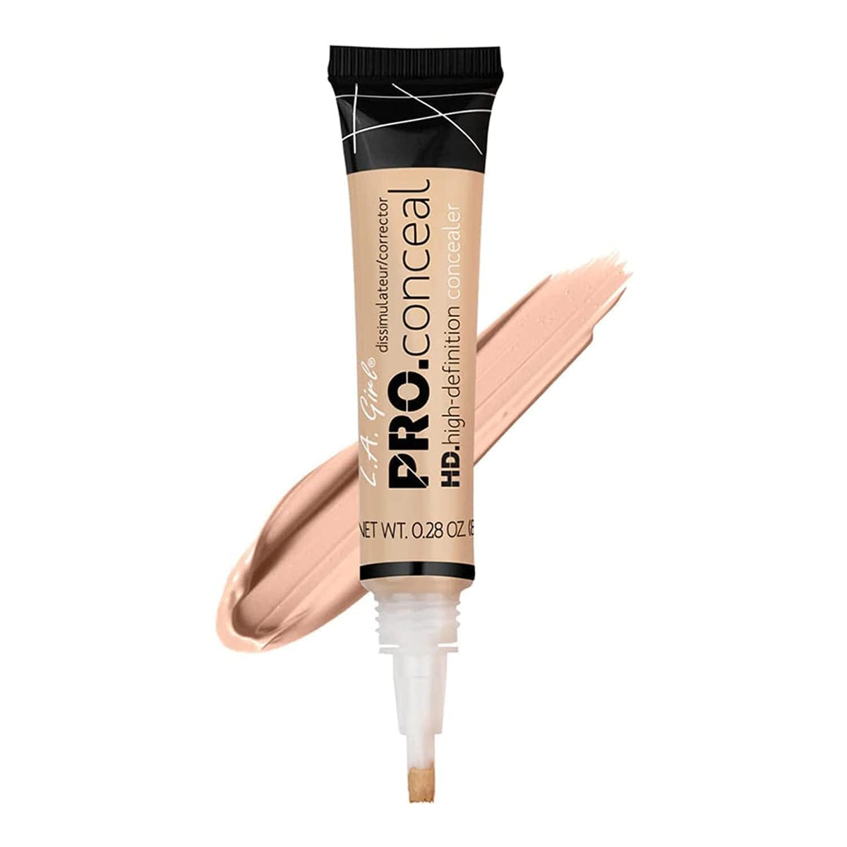 L.A. Girl Hd Pro Conceal - Classic Ivory, 0.28Oz Camouflage Concealer For Flawless Skin