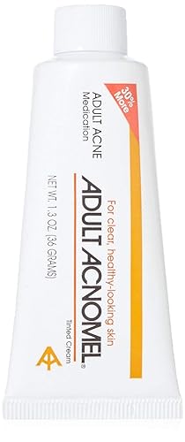 Acnomel Adult Acne Medication Cream - 1.3 Oz (2 Pack) For Clearer Skin