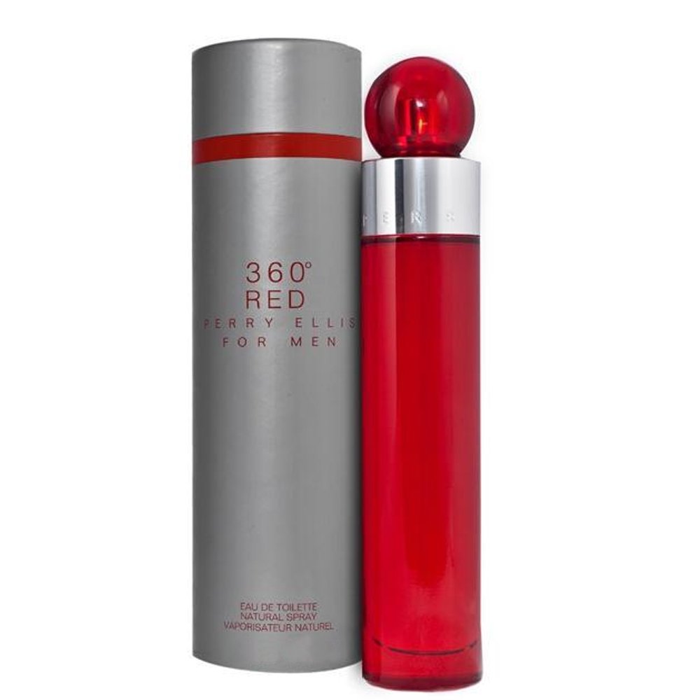 Perry Ellis 360° Red Men Eau De Toilette Spray, 3.4Oz - Tester Fragrance For Men