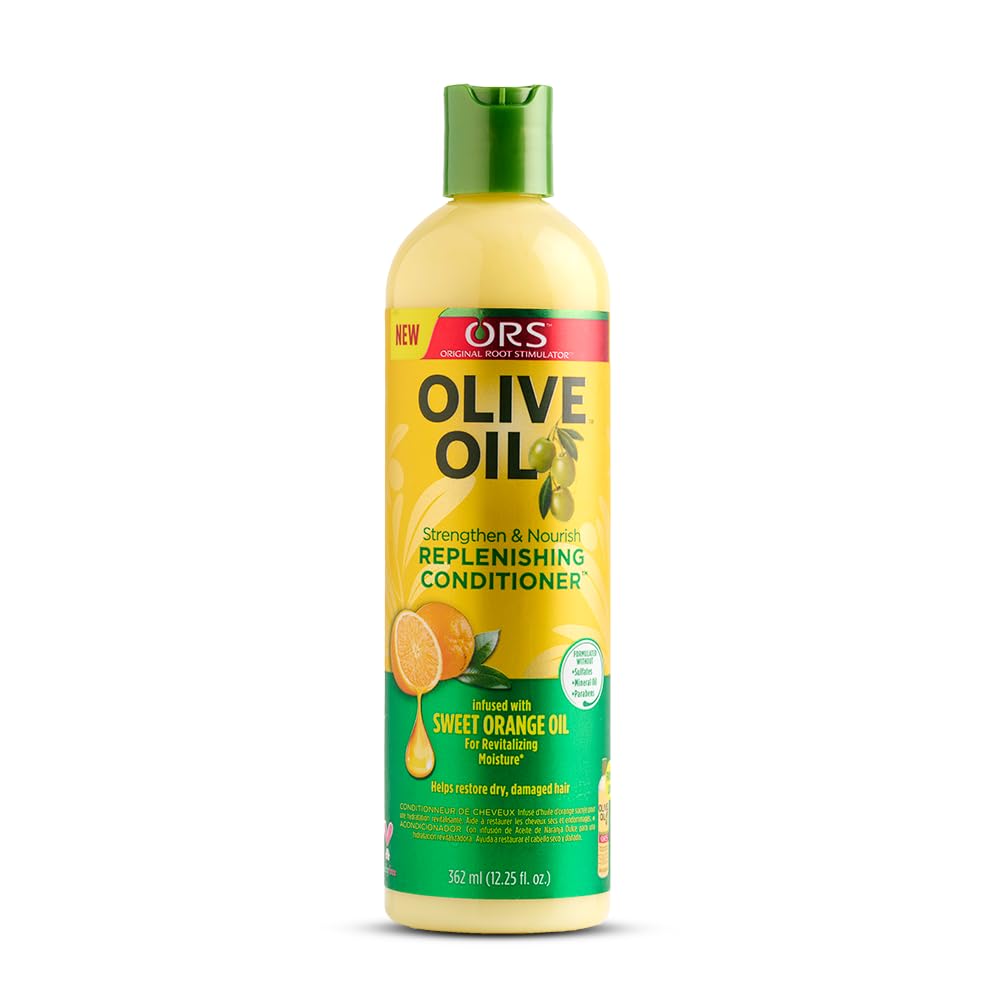 Ors Olive Oil Strengthen & Nourish Conditioner, 12.25 Fl Oz - Hydrating Hair Care