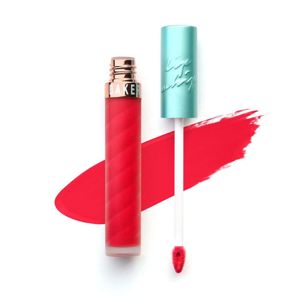 Beauty Bakerie Lip Whip Liquid Lipstick, Waterproof Matte & Metallic, Mon Chéri, 3.5Ml