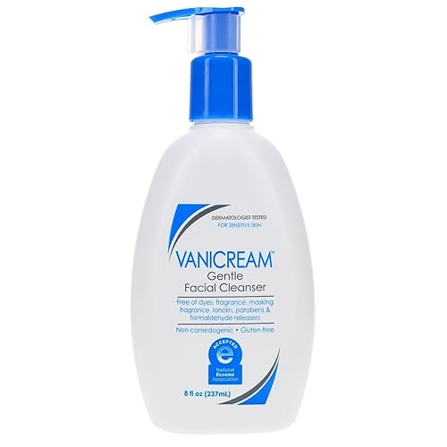 Vanicream Gentle Facial Cleanser, 8 Oz (Pack Of 2) - Sensitive Skin Friendly, Fragrance-Free